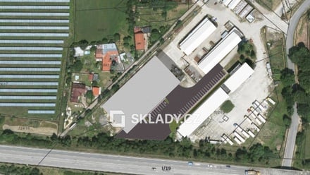Pronájem skladu 1 300 m², Tábor
