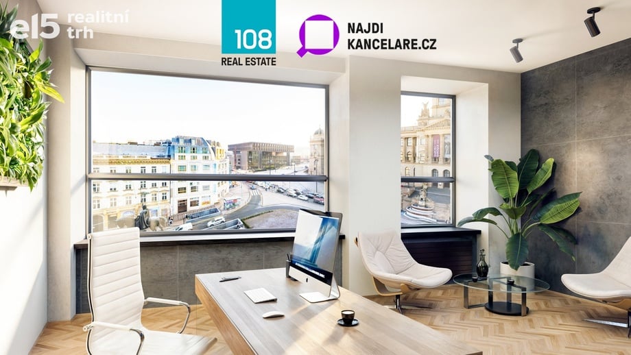 Pronájem kanceláře 326 m², Praha 1