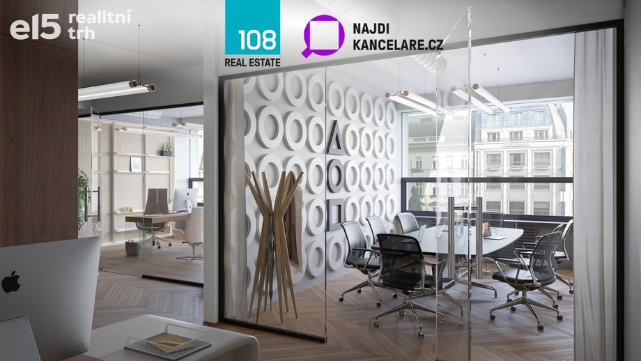 Pronájem kanceláře 287 m², Praha 1