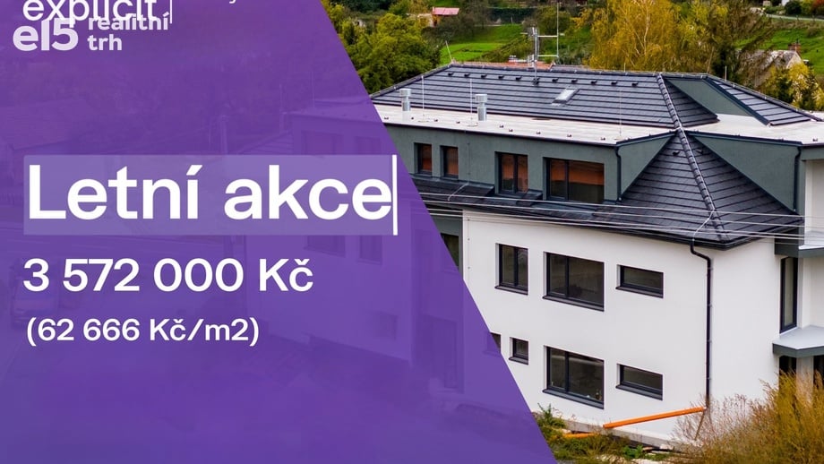 Prodej bytu 2+kk 57 m², Ježov