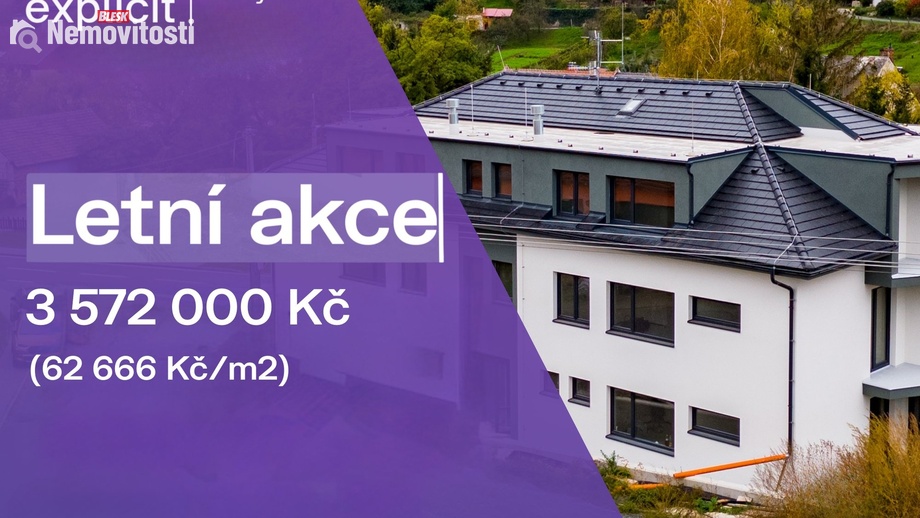 Prodej bytu 2+kk 57 m², Ježov