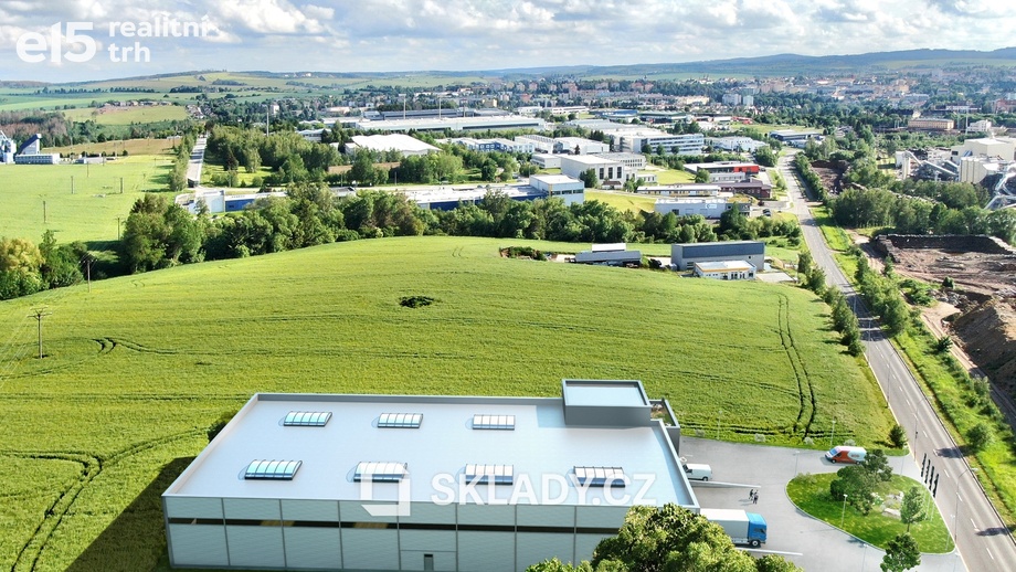 Prodej skladu 1 900 m², Jihlava