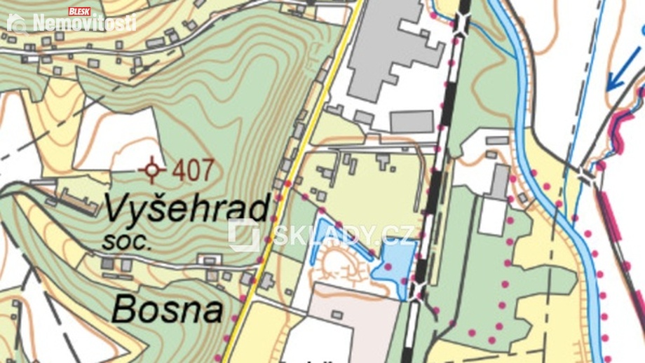 Prodej komerčního pozemku 6 031 m², Náchod - Malé Poříčí