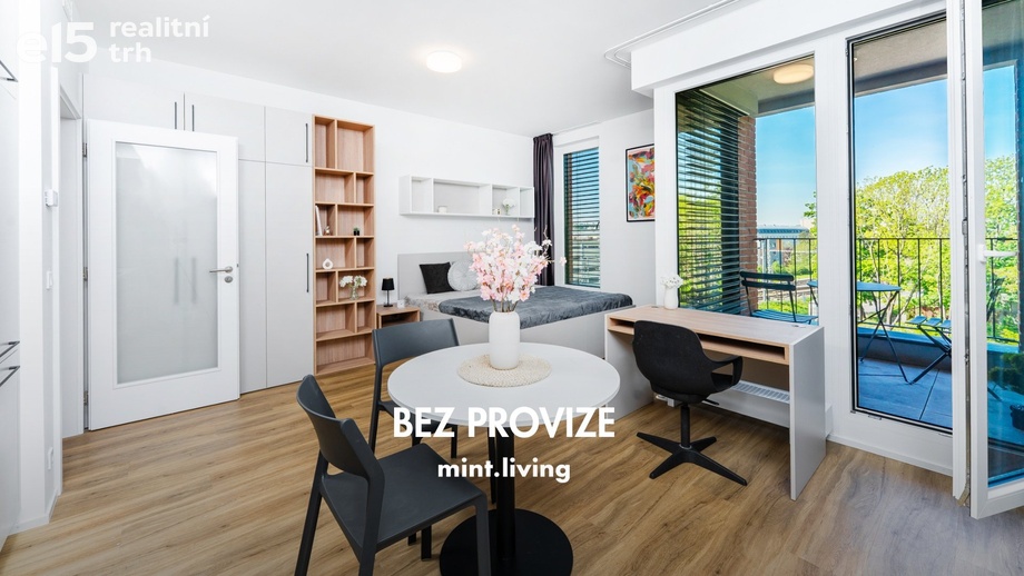 Pronájem byty 1+kk, 36 m² - Praha - Vysočany