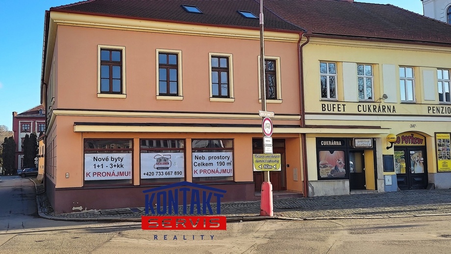 Pronájem obchodní prostory, 190 m² - Netolice