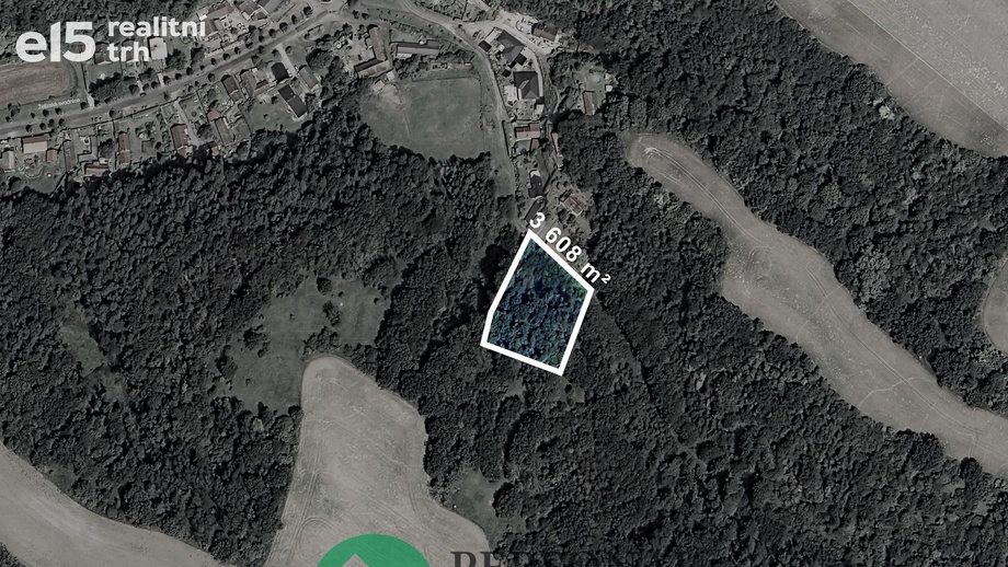 Prodej lesy, 2 781 m² - Vysoká - Strážnice
