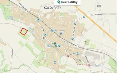 Prodej lesa 9 079 m², Praha-Kolovraty