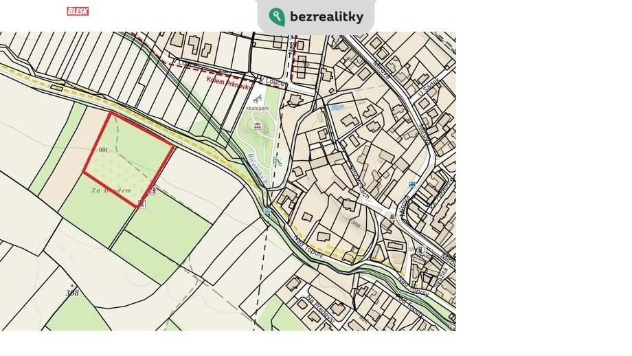 Prodej lesa 9 079 m², Praha-Kolovraty