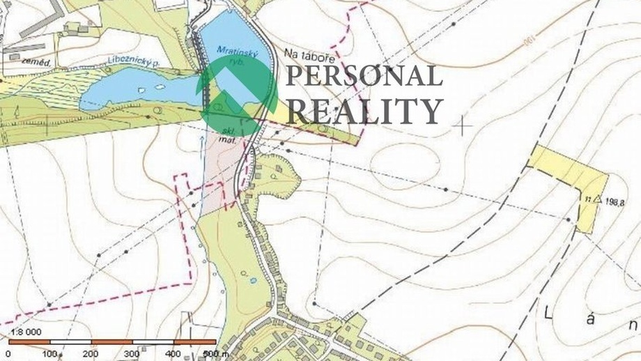 Prodej pole 4 853 m², Mratín