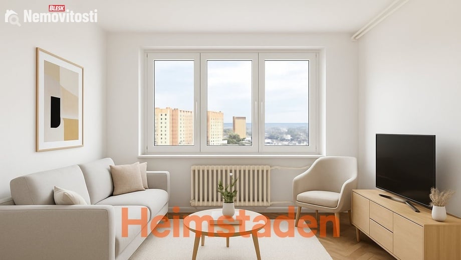 Pronájem bytu 1+1 37 m², Ostrava-Výškovice - Ostrava - Výškovice