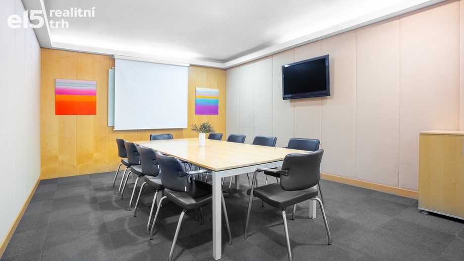 Pronájem kanceláře, 120 m² - Praha - Smíchov