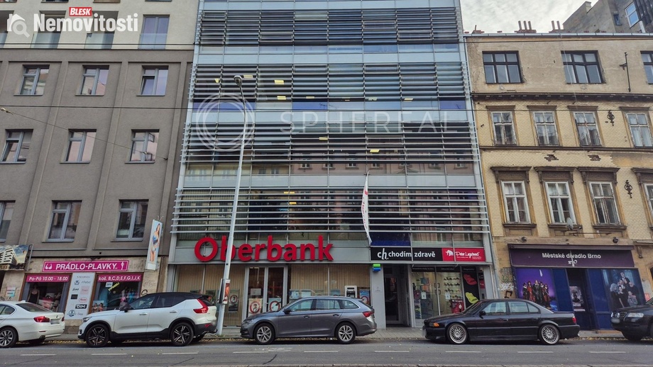 Pronájem kanceláře 142 m², Brno - Štýřice
