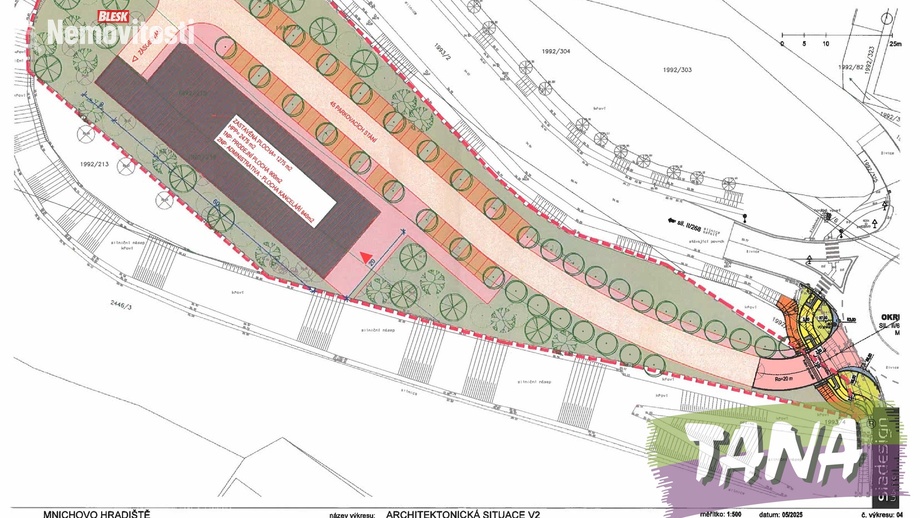 Prodej komerčního pozemku 7 495 m², Mnichovo Hradiště