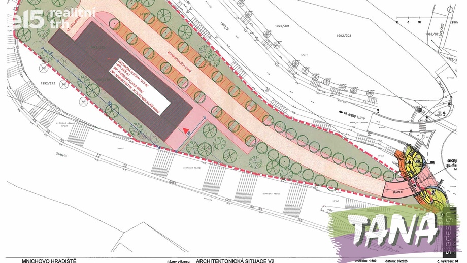 Prodej pozemky pro komerční výstavbu, 7 495 m² - Mnichovo Hradiště