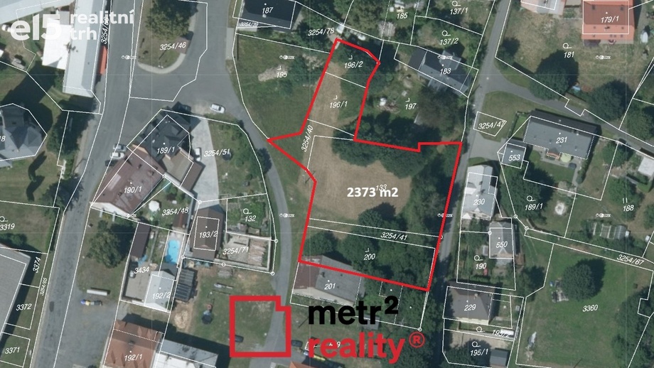 Prodej pozemky pro bydlení, 2 373 m² - Huzová
