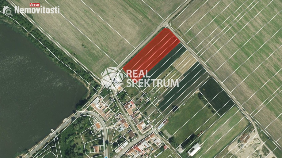Prodej pole 6 506 m², Branišovice