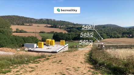 Prodej stavebního pozemku 957 m², Županovice