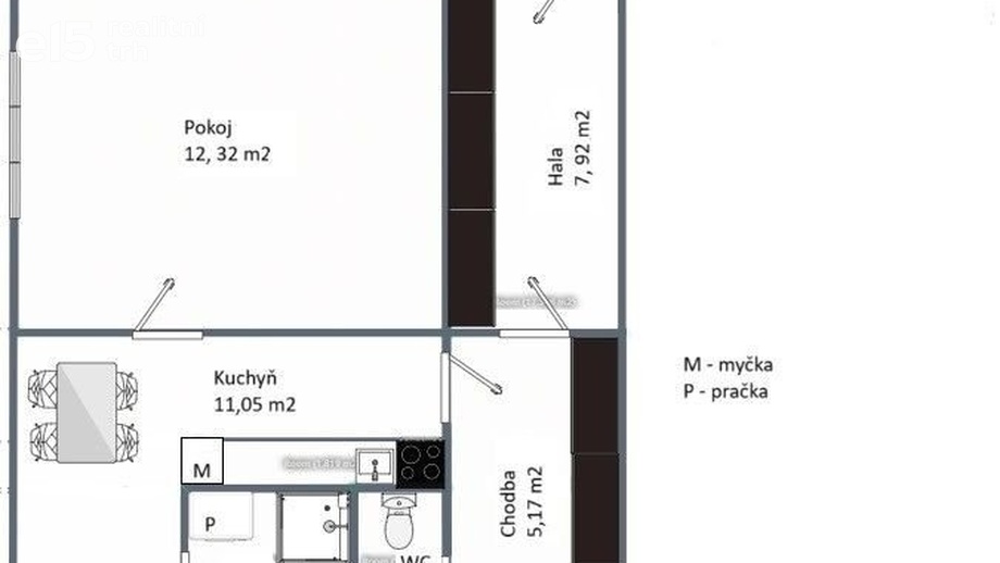 Prodej byty 3+1, 78 m² - Tábor