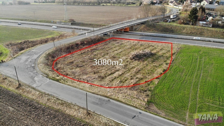 Prodej pozemky pro komerční výstavbu, 3 080 m² - Čtveřín