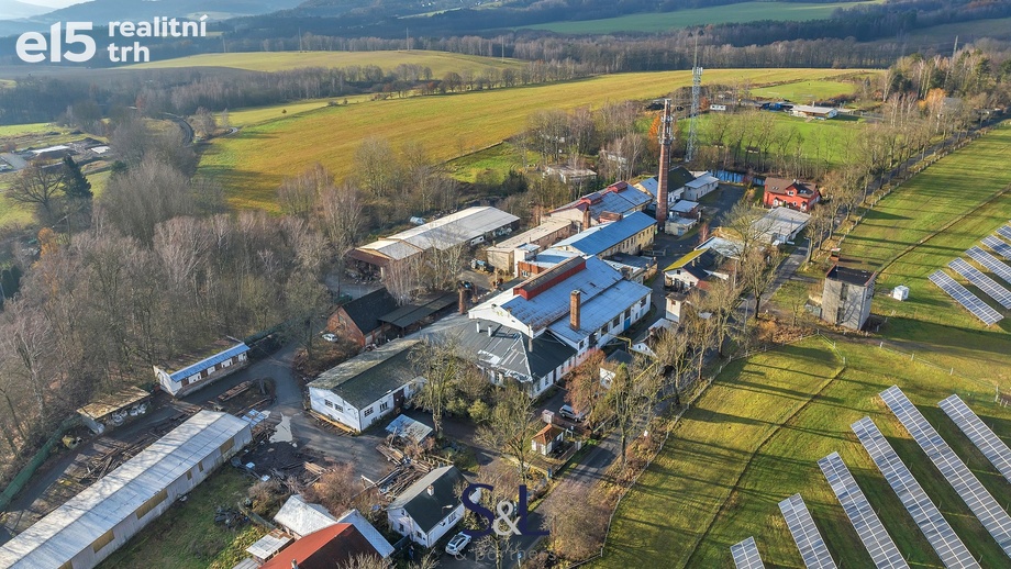 Prodej výrobního prostoru 4 783 m², Skalice u České Lípy