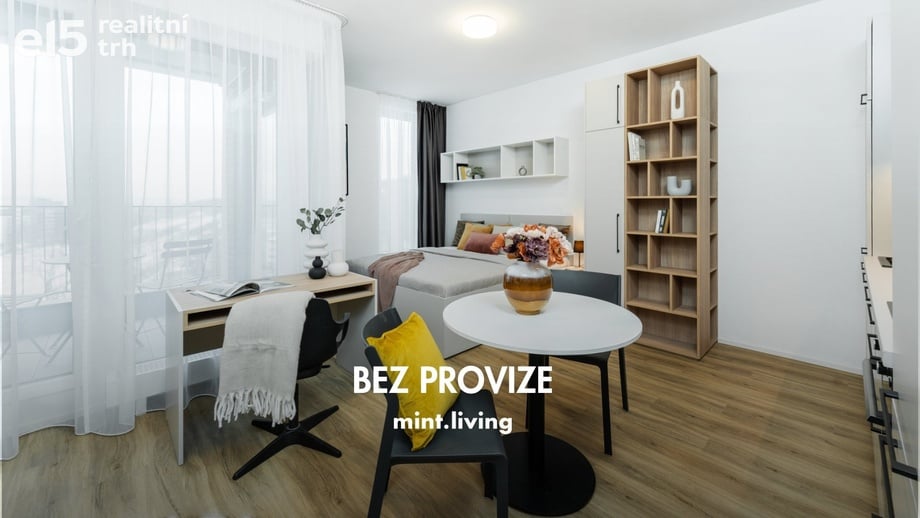 Pronájem byty 1+kk, 36 m² - Praha - Vysočany