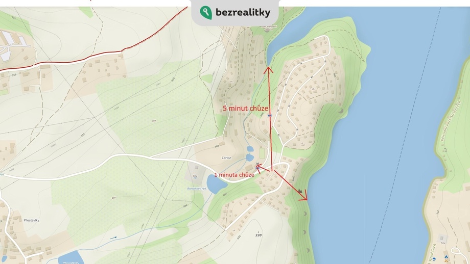 Prodej pozemky - zahrady, 370 m² - Slapy