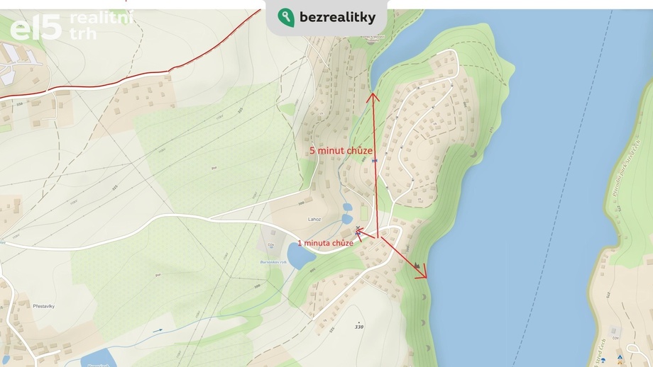 Prodej pozemky - zahrady, 370 m² - Slapy