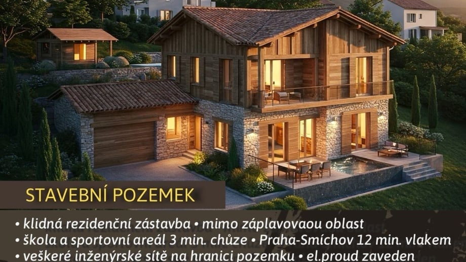 Prodej pozemky pro bydlení, 1 792 m² - Černošice