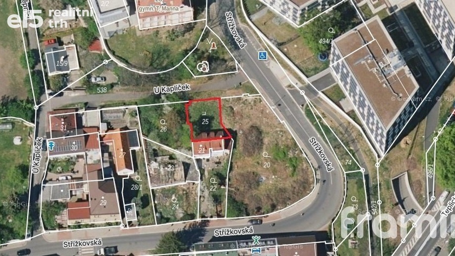 Prodej pozemky pro bydlení, 167 m² - Praha - Střížkov