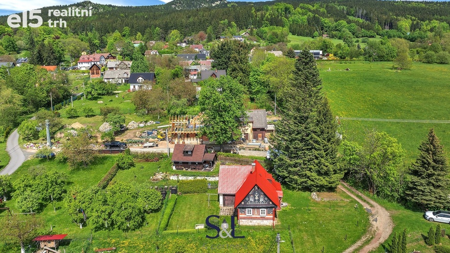 Prodej rodinné domy, 120 m² - Světlá pod Ještědem - Hoření Paseky
