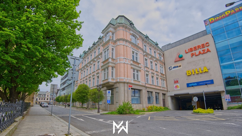 Pronájem kanceláře, 28 m² - Liberec (nečleněné město)