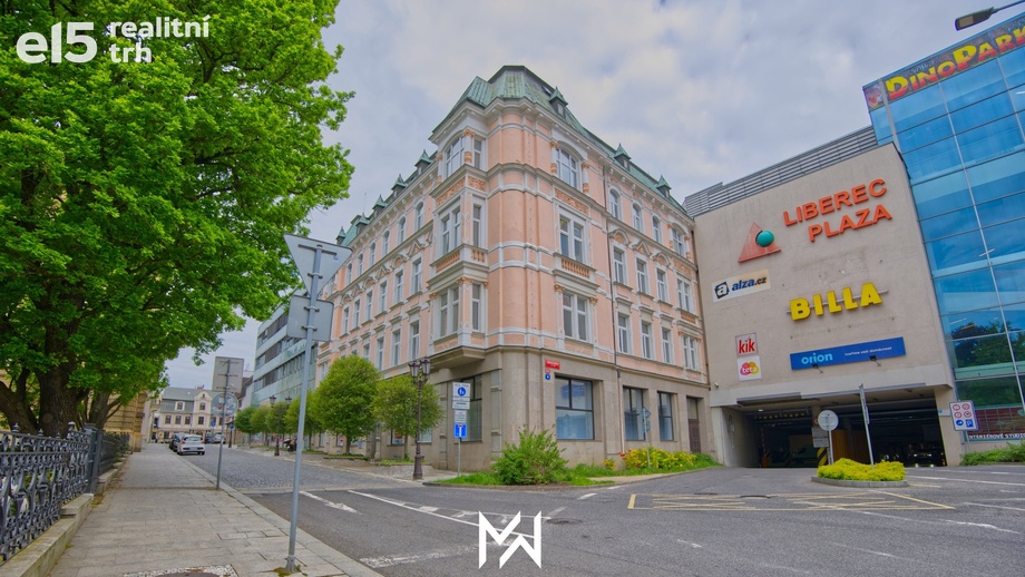 Pronájem kanceláře 28 m², Liberec (nečleněné město)
