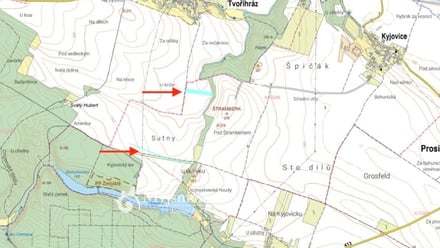 Prodej pole 184 181 m², Horní Dunajovice