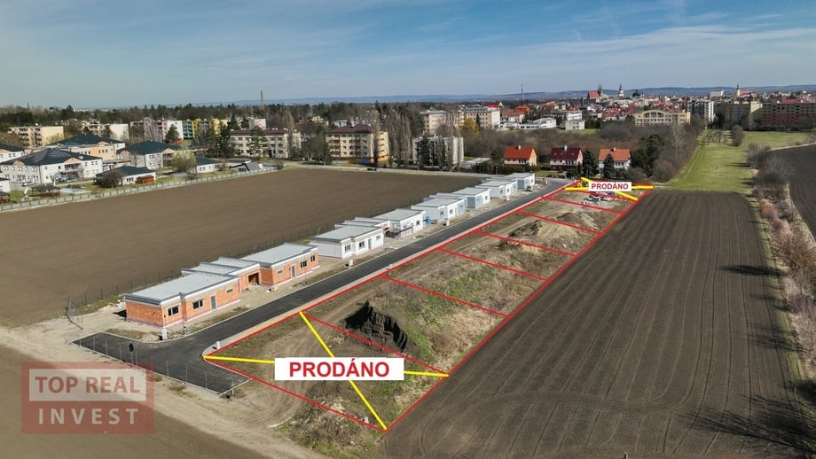 Prodej pozemky pro bydlení, 607 m² - Kroměříž