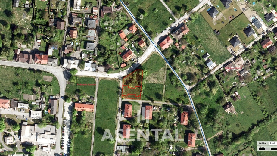 Prodej stavebního pozemku 1 346 m², Petřvald