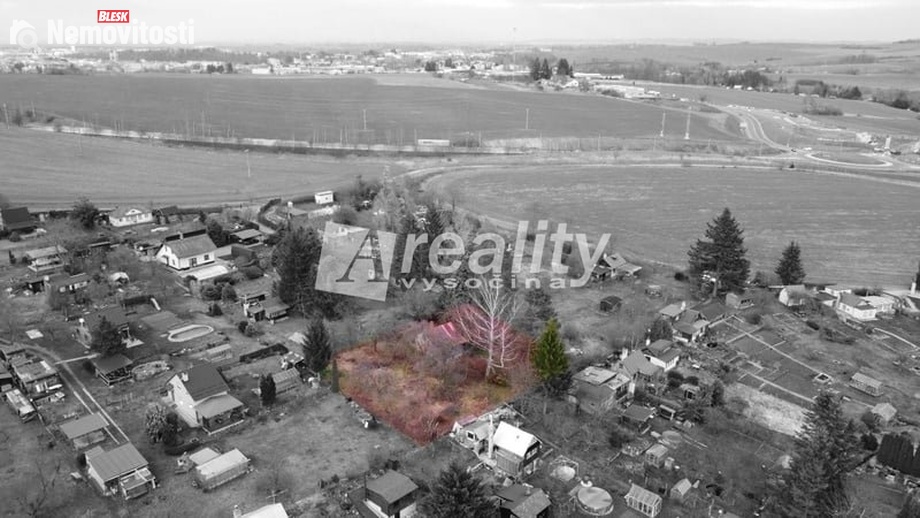 Prodej zahrady 1 104 m², Jihlava