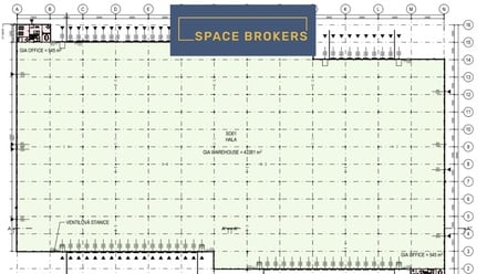 Pronájem skladu 4 300 m², Lužec nad Vltavou