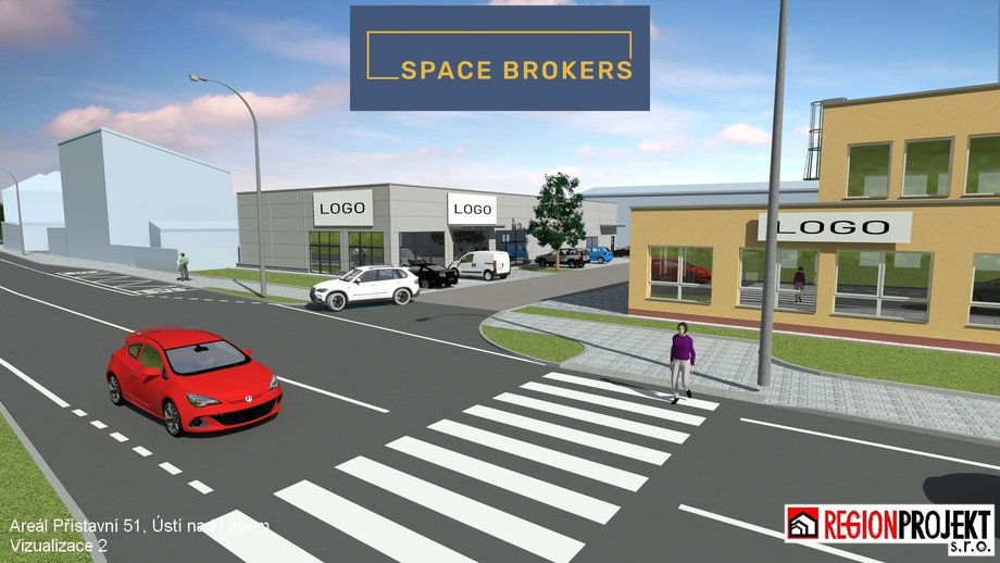 Pronájem obchodní prostory, 490 m² - Ústí nad Labem