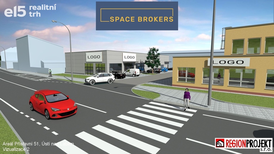 Pronájem obchodní prostory, 490 m² - Ústí nad Labem