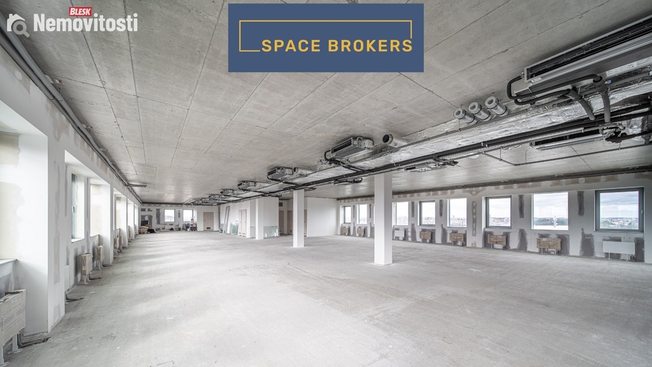 Pronájem kanceláře 400 m², Praha - Michle