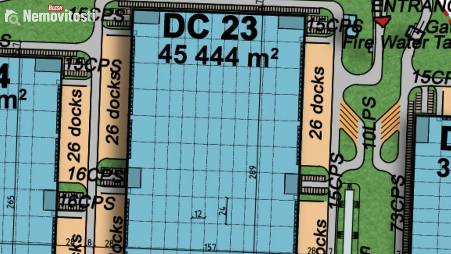 Pronájem skladu 39 170 m², Senec, Slovensko