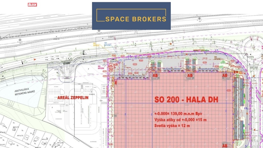 Pronájem skladu 27 853 m², Bernolákovo, Slovensko