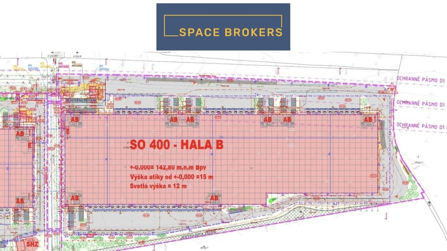 Pronájem sklady, 31 075 m² - Bernolákovo