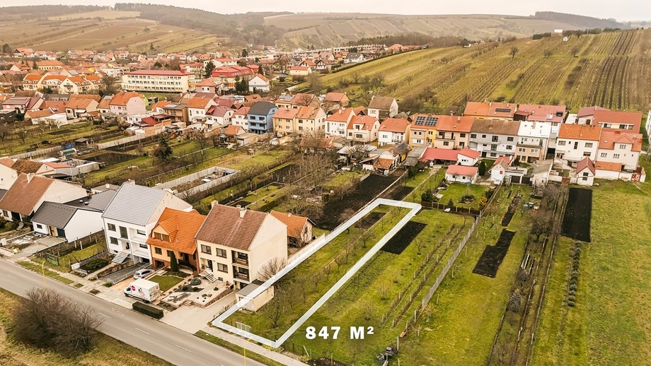 Prodej stavebního pozemku 847 m², Blatnice pod Svatým Antonínkem