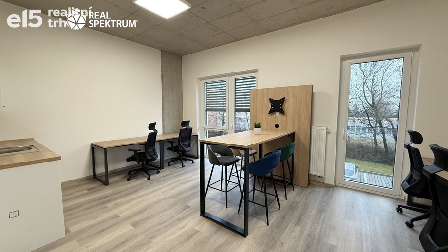 Pronájem kanceláře, 36 m² - Brno - Horní Heršpice
