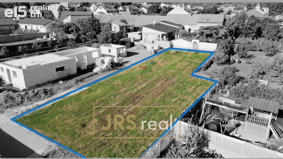Prodej stavebního pozemku 837 m², Milovice