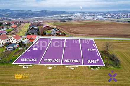 Prodej stavebního pozemku 934 m², Pohořelice
