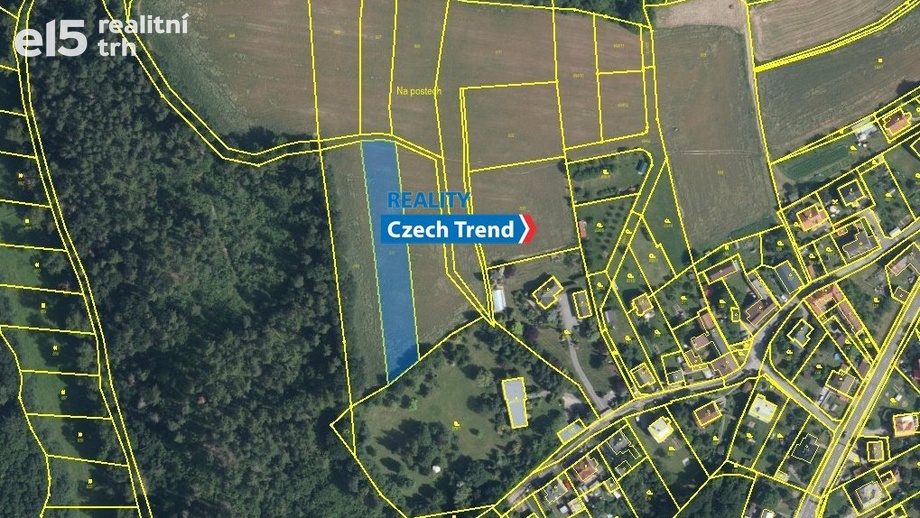 Prodej pozemky pro bydlení, 4 047 m² - Olomouc - Lošov