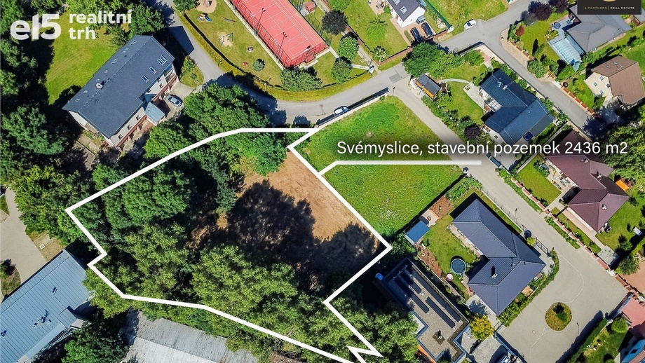 Prodej pozemky pro bydlení, 2 436 m² - Svémyslice