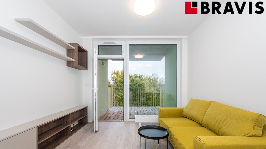 Pronájem byty 2+kk, 48 m² - Brno - Trnitá